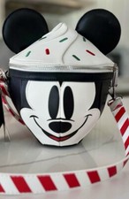 NWT Disney’s Loungefly Exclusive - Mickey Mouse Hot Cocoa Crossbody Bag