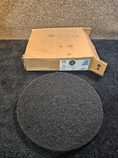 (QTY 5) Norton 66261052005 20 In. 3-1/4 In. Fine Grit Black High Stripping Pad