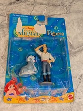 Vintage Disney The Little Mermaid ERIC & MAX Action Figure Set Mattel #65918