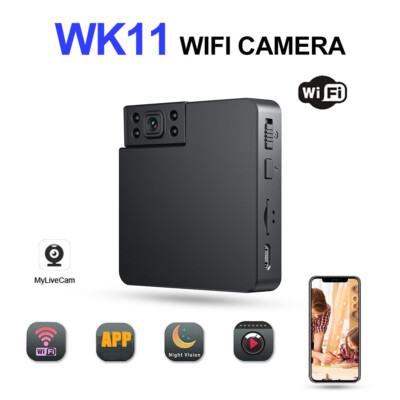 Smart Mini Spy Wireless WiFi Camera Home Security 1080P HD Night Cam w/Battery