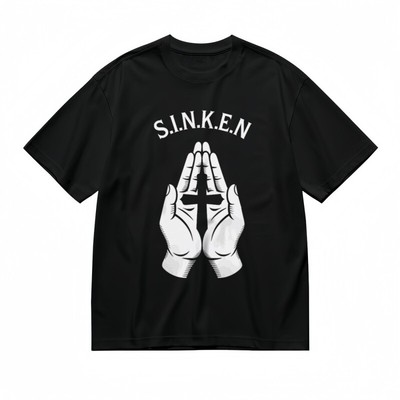 Men's Trend All-Season Classic T-Shirt S.I.N.K.E.N Abstract Symbolism Design Tee