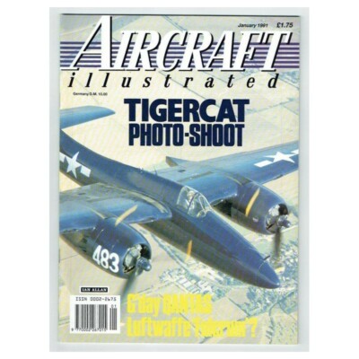 Aircraft Illustrated Magazines January 1991 mbox2141 Tigercat Photo-Shoot