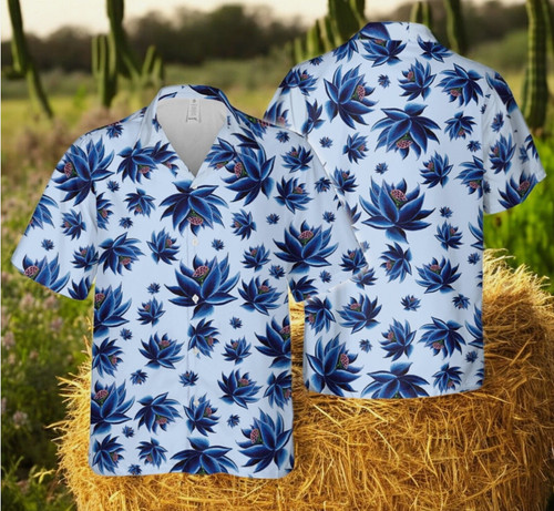 Magic The Gathering Black Lotus White Hawaiian Shir2