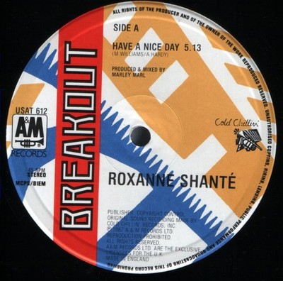 Roxanne Shanté - Have A Nice Day (12'') (Very Good (VG)) - 4145673105