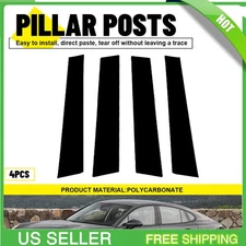 Pillar Posts Door Window Trim Cover For Porsche Panamera 2017-2021 Accessories
