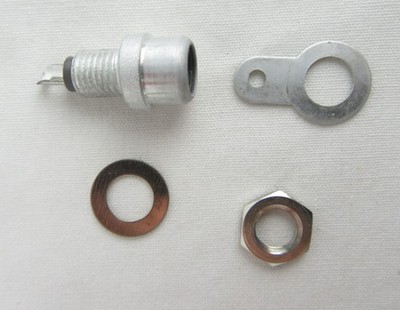 Switchcraft 3501FP RCA Jack Front Panel Mt, Set of 4 - New Old Stock, Free Ship