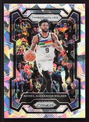2023-24 Panini Prizm Nickeil Alexander-Walker Prizms Ice #218 Card