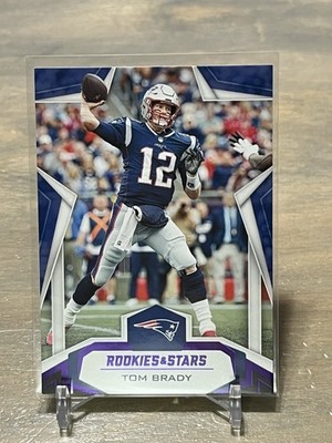 2019 Panini Rookies & Stars Tom Brady Purple Foil #41 New England Patriots
