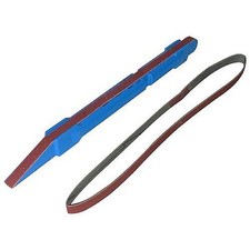 Excel Sanding Stick with 2 240 Grit Belts Blue - Hobby and Plastic Model