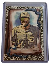 2026 Topps Allen & Ginter #67 James Wood Filagree Gold Foil #/50