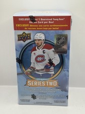 2025-26 Upper Deck Series 2 Hockey Blaster Box -1 Exclusive Oversized Young Guns