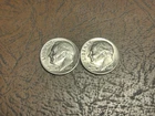 Lot Of 2 1982 And 1983 Roosevelt Dimes Uncirculated