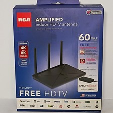 RCA Amplified Indoor Television Antenna 60 Mi...
