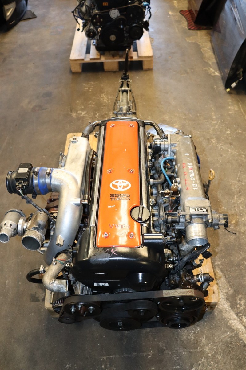 JDM Toyota 1JZGTE VVT-i Turbo 1JZ front Sump Inline 6 Engine / W58