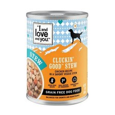 Cluckin Good Stew Wet Dog Food 13 Oz(Case Of 12) 8.00 per gallon