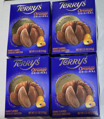 #ad #ad Terry’s Milk Chocolate Orange 4 Pack – 5.11 oz Each – Sealed Exp in 2027 $30.99