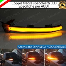 SET FRECCE SPECCHIETTI LED DINAMICHE PROGRESSIVE SCORREVOLE AUDI A5 B8 RESTYLING
