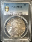 1880 Morgan Dollar PCGS MS64 NICE!