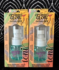 🌺2pk IONI OPTIMIST GLOW OCEAN DEW SQUALANE FACIAL MIST REFRESH SOOTHE CALM SKIN