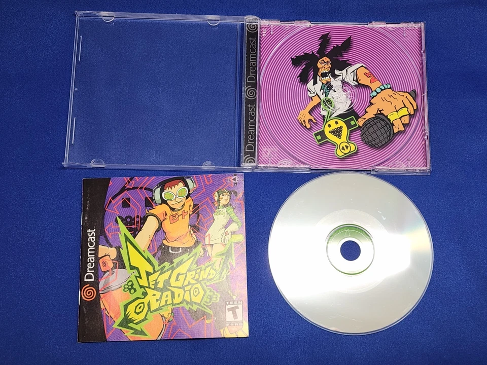 JET GRIND RADIO Sega Dreamcast CIB Complete Box Manual Authentic Tested - Image 4 of 4