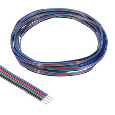 9.84ft 28 Gauge 4 Conductor Electrical Wire Tinned Copper Cable