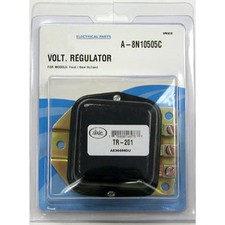 Voltage Regulator 6 Volt Fits Ford 8n Tractor 8n10505c Wmount Plate - Made In Voltage Regulator 6 Volt Fits Ford 8n Tractor 8n10505c Wmount Plate - Made In