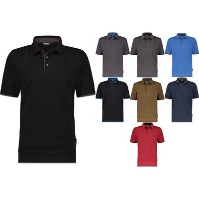 DASSY  Orbital Zweifarbiges Poloshirt Arbeitsshirt Arbeitskleidung Herren Polo