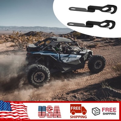  1 Pair 9'' Door Latches Vent Extender for Enhanced Airflow For Can-Am X3 RZR US