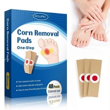48 Count Corn Removal Pads For Feet And Toe Callous Remover Extra Strength
