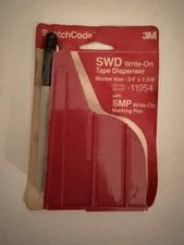3M SWD ScotchCode Wire Marker Write-On Dispenser Tape With Pen Scotch Code READ
