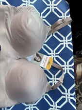 Warner's Women's No Side Effects Underarm, Back-Smoothing Bra Wireless Size 36C