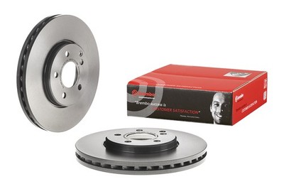 Brembo Front Left or Right 304mm Coated Brake Disc Rotor For MB W211 S211 4Matic