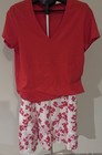 New JCrew Shirt And Floral Skirt XL — photo 1