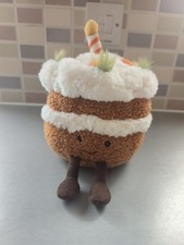Jellycat Amuseables Carrot Cake Soft Toy Plush BNWT