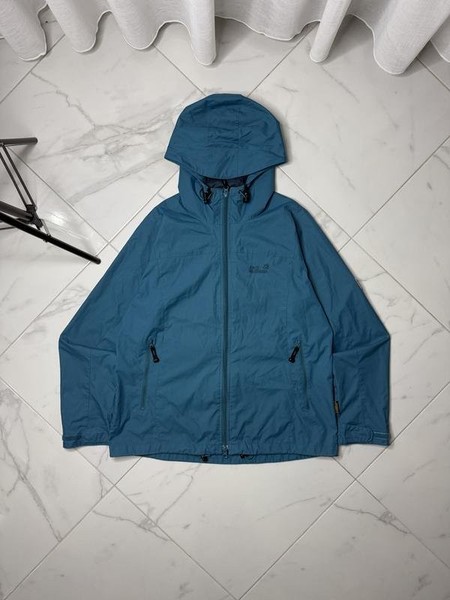 Men Jack Wolfskin Jacket Navy Polyamide L #9F88