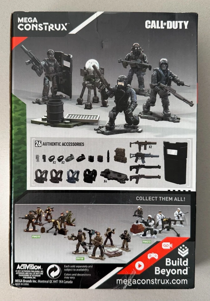 Mega Construx Call Of Duty Urban Strike Squad Juego de Construcción Nuevo en Caja Foto 2 de 4