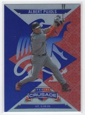 #99 2025 Panini Crusade Blue Albert Pujols St. Louis Cardinals