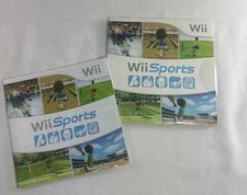Wii Sports Cardboard Sleeve And Manual ONLY NO GAME Nintendo Wii, 2006