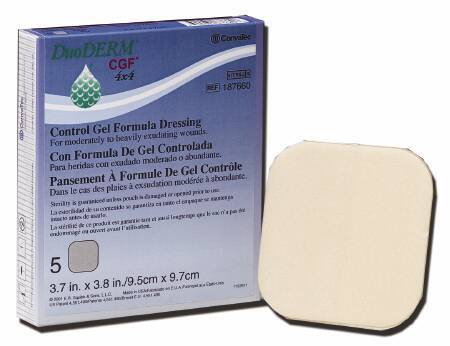 DuoDERM CGF Hydrokolloid-Wundverband 6" x 6" BX von 20 - Bild 1 von 1