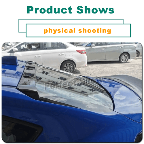 Carbon Spoiler Lippe Heckspoiler Hecklippe Passt für Toyota GR86 Subaru BRZ 22UP - Picture 4 of 13