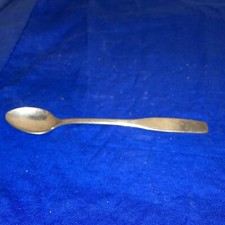 Antique Vintage Collectible Leonard Silver Plated Baby Spoon 5.75  - Korea-