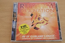 Various - Rhythm Of A Nation 2 2CD (2002) 40 of Clubland's Favourites. VGC.
