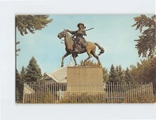 Postcard Christopher Kit Carson City Park Trinidad Colorado USA