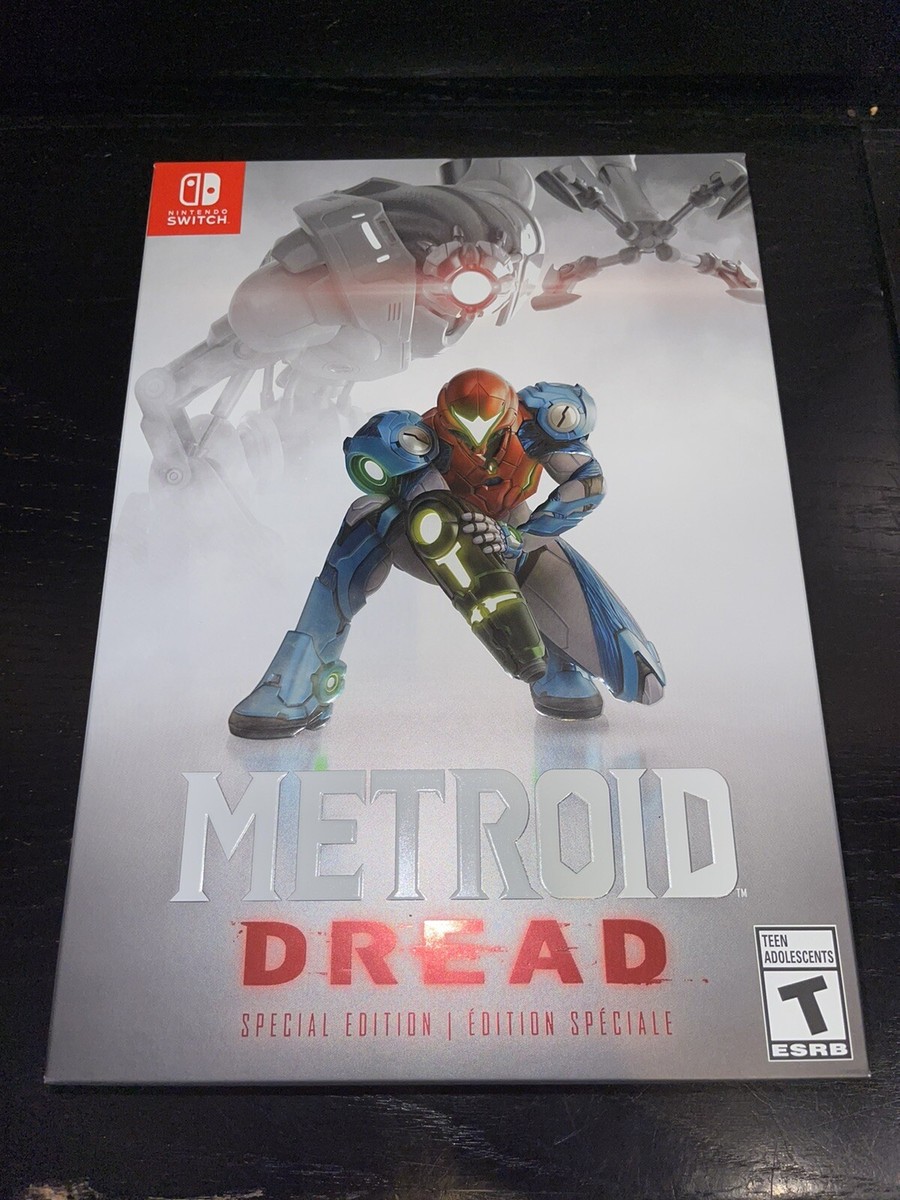 Metroid Dread Special Edition SB Switch GIFT SET IN HAND | eBay