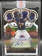 2021 Justin Fields Chronicles Crown Royale Auto Bronze 30/49 Bears