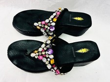 volatile sandal black size 8