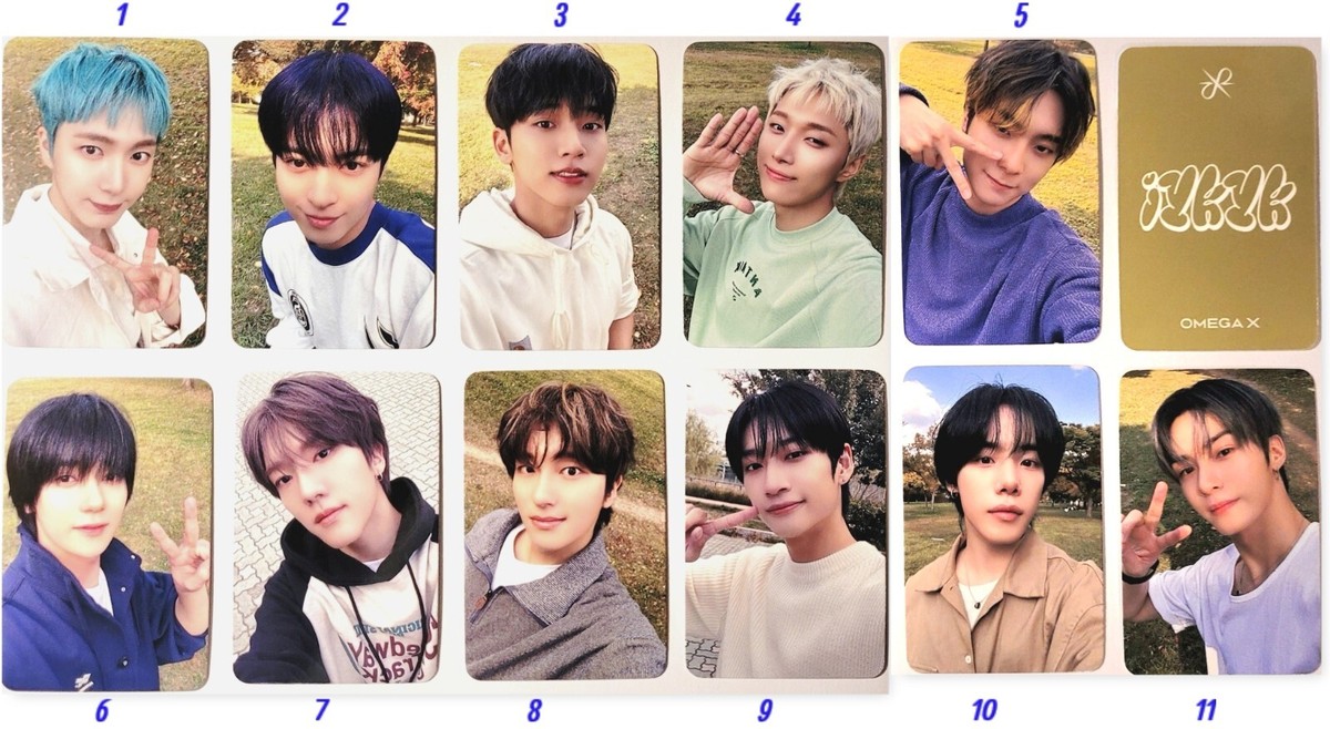 omegax ヒョク トレカ OMEGA X IYKYK OFFICIAL PHOTOCARD (SELECT) [KPOPPIN USA] | eBay