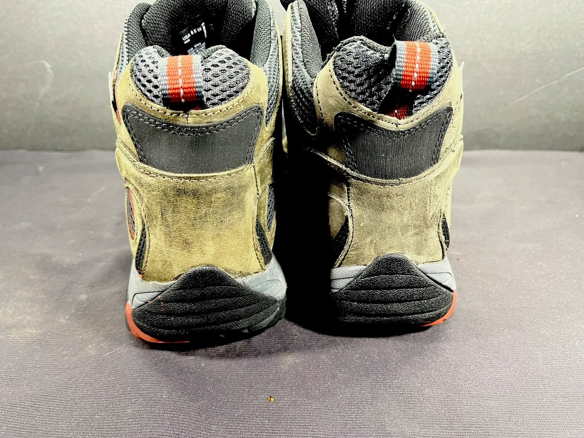 Merrell ASTM F2413-18 Mens Size 9.5 Work Boot Steel Safety Toe Shoes Brown Male Merrell Merrell Moab Adventure Mid MLJ004633, Men main image 2