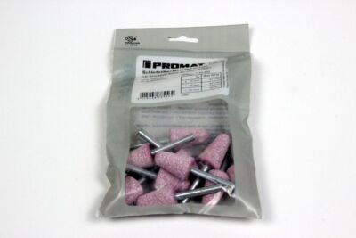 PROMAT KE 20x32x6 EKR 46 O5V STEEL 10x Schleifstift Kegel-Form 10x32mm K46