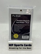 (1) Pro Safe Premium Magnetic Card Holder 75pt UV Protection Free Shipping!